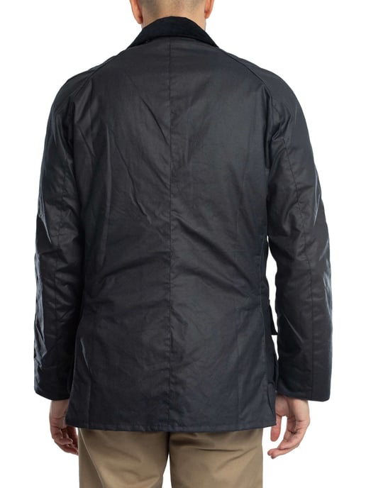 Barbour Ashby Wachsjacke, Blau - Image 3