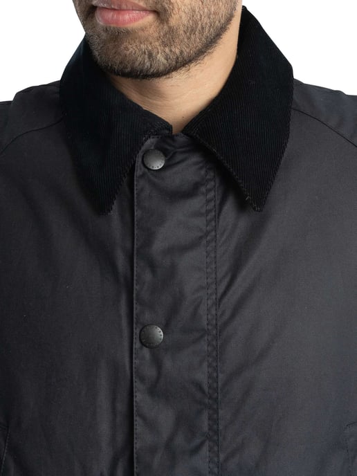 Barbour Ashby Wachsjacke, Blau - Image 5