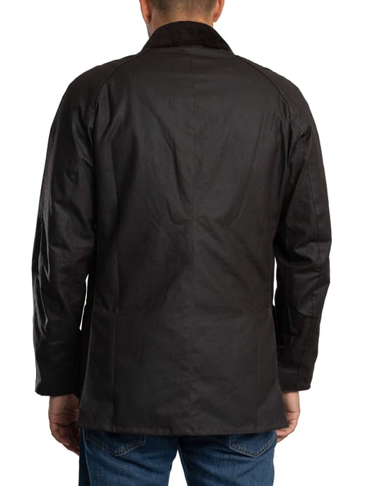 Barbour Ashby Wachsjacke, Schwarz - Image 3