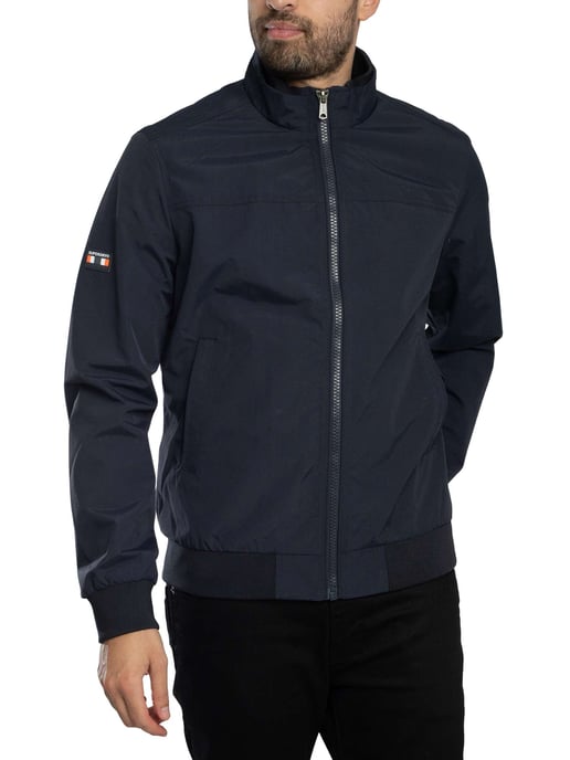 Superdry Nylon Harrington Jacke, Blau - Image 2