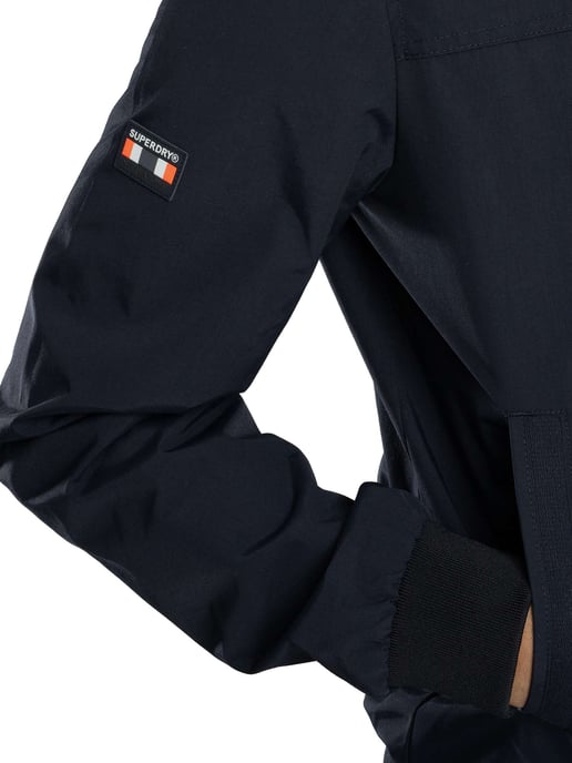Superdry Nylon Harrington Jacke, Blau - Image 5