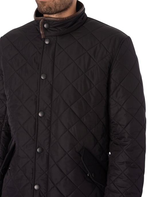 Barbour Powell Steppjacke, Blau - Image 4