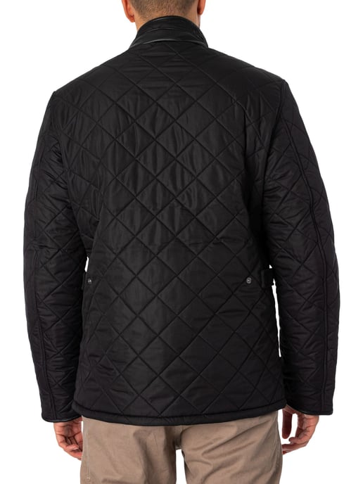 Barbour Powell Steppjacke, Schwarz - Image 3