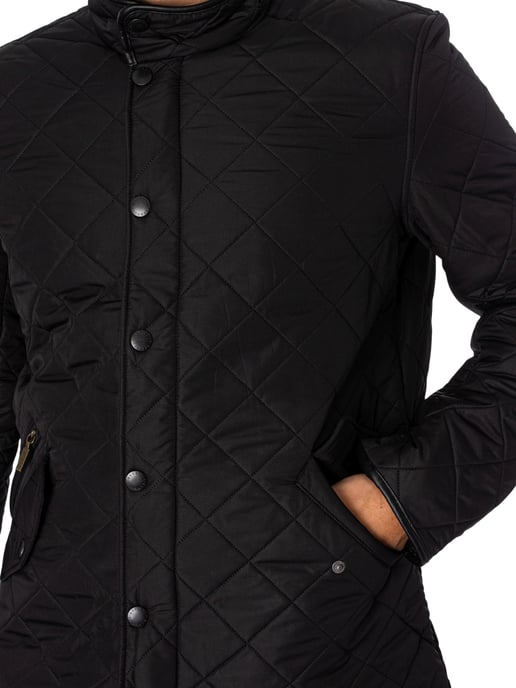 Barbour Powell Steppjacke, Schwarz - Image 4