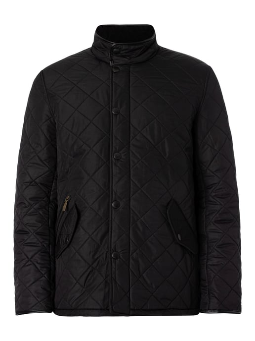 Barbour Powell Steppjacke, Schwarz - Image 6