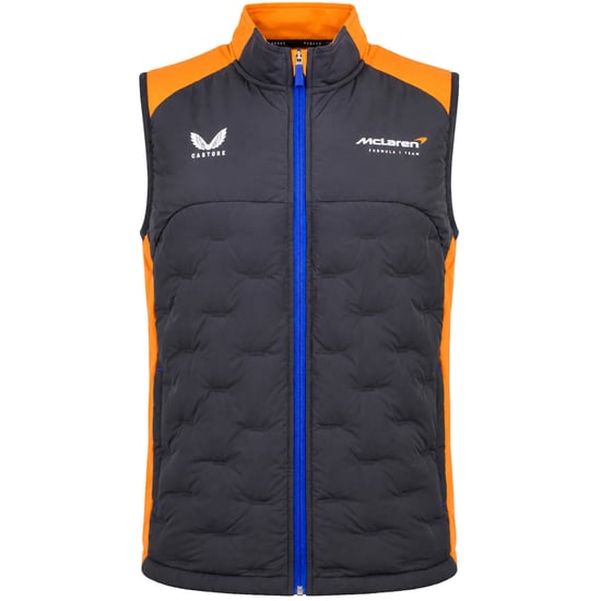 Castore McLaren Formel 1 Team Herren Schwarzes Gilet - Image 1