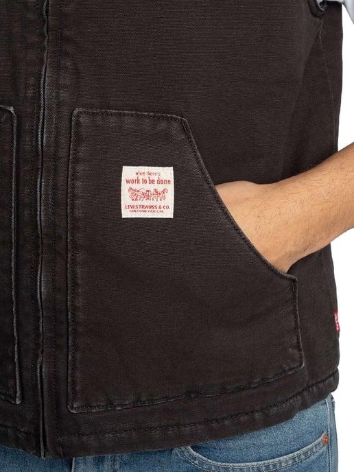 Levi's Sansome Weste, Schwarz - Image 4
