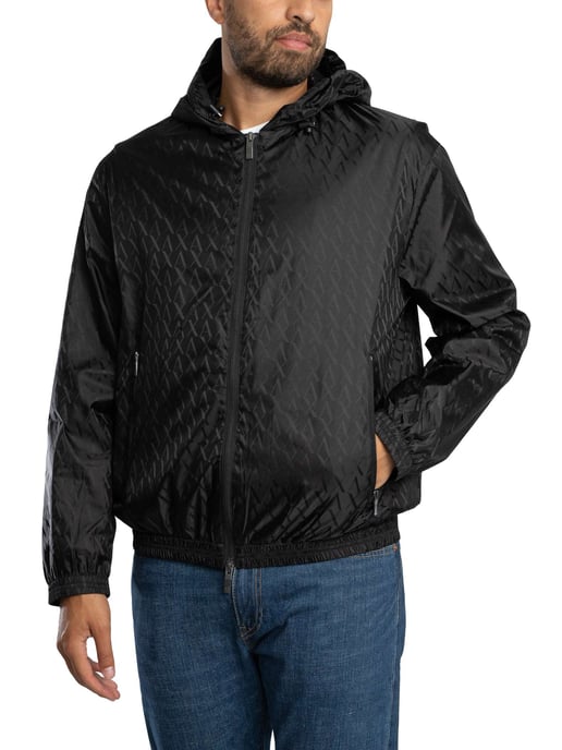 Armani Exchange Leichte Blousonjacke, Schwarz - Image 2