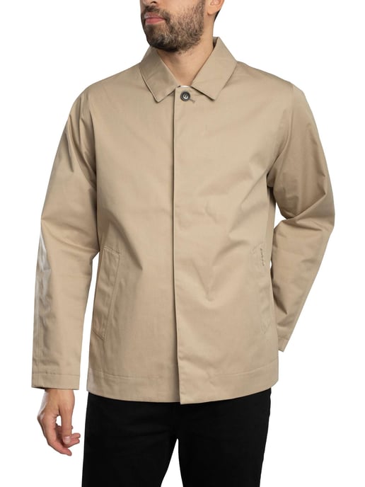 Barbour Kurze Wasserdichte Rokig-Jacke, Beige - Image 3