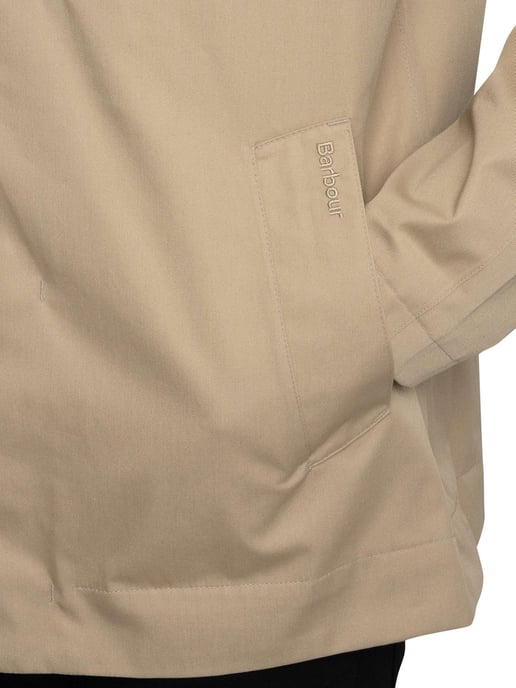 Barbour Kurze Wasserdichte Rokig-Jacke, Beige - Image 6