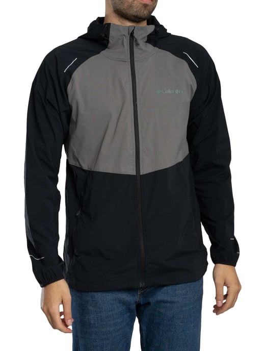 Columbia Tech II Wind Full Zip Jacke, Schwarz - Image 1