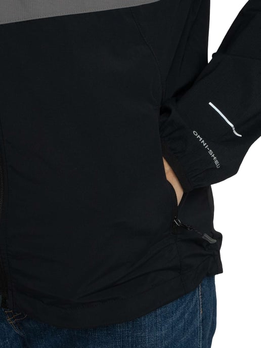 Columbia Tech II Wind Full Zip Jacke, Schwarz - Image 4