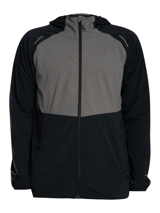 Columbia Tech II Wind Full Zip Jacke, Schwarz - Image 6