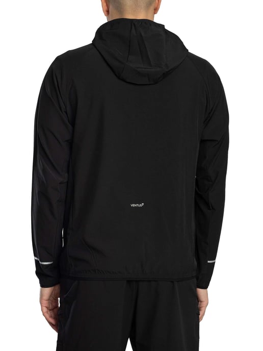EA7 Leichte Logo-Jacke, Schwarz - Image 3