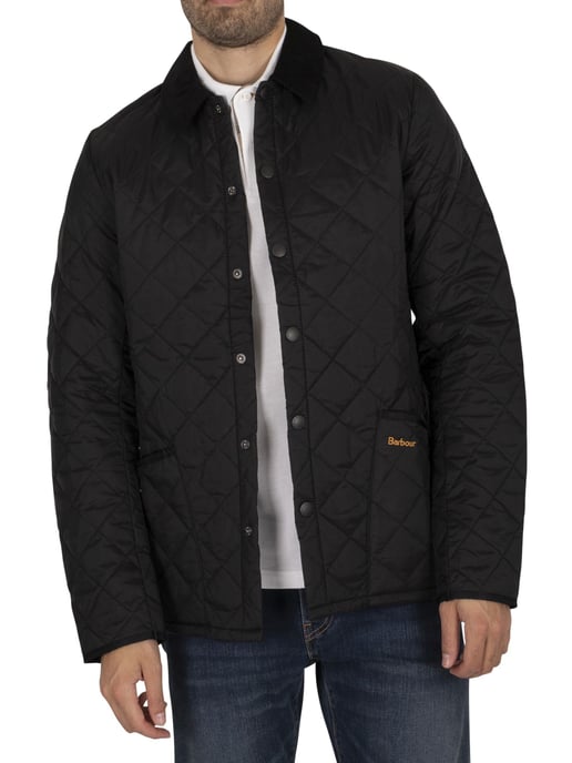 Barbour Heritage Liddesdale Quiltjacke, Schwarz - Image 2