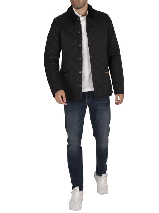 Barbour Heritage Liddesdale Quiltjacke, Schwarz - Image 6