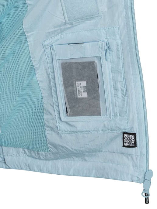 Weekend Offender Techniker-Gesichtsmaskenjacke, Blau - Image 6