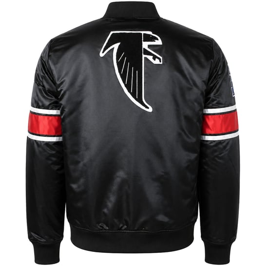 Mitchell & Ness NFL Atlanta Falcons Herren Schwarz Winterjacke - Image 3