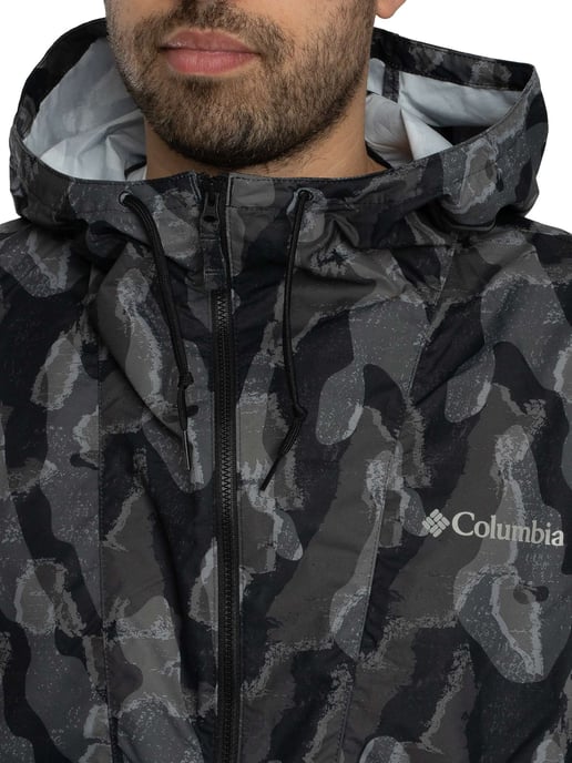 Columbia Spire Valley Windbreaker-Jacke, Schwarz - Image 5