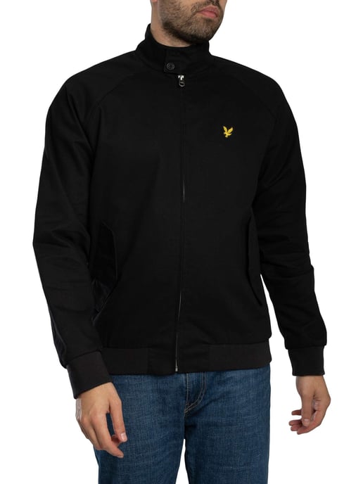 Lyle & Scott Harrington-Jacke Aus Baumwolle, Schwarz - Image 2