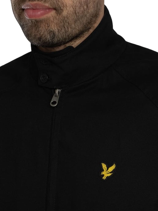 Lyle & Scott Harrington-Jacke Aus Baumwolle, Schwarz - Image 4