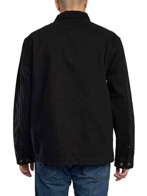 Dickies Ungefütterte Canvas-Scheunenjacke, Schwarz - Image 4