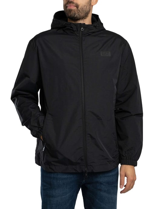 EA7 Jacke Mit Back Box Logo, Schwarz - Image 1