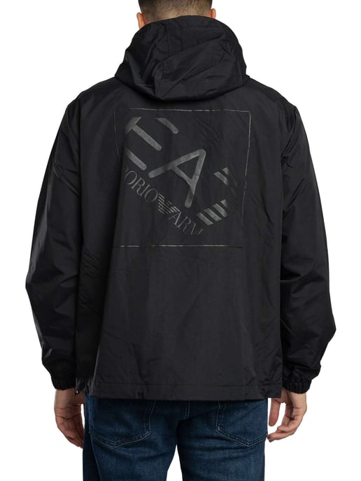 EA7 Jacke Mit Back Box Logo, Schwarz - Image 3