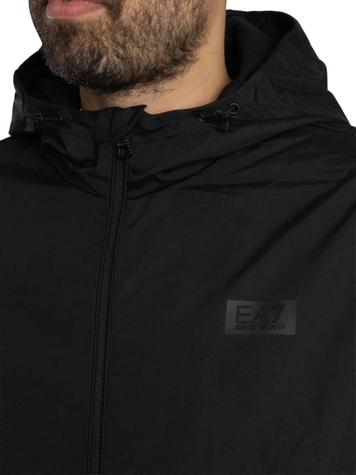 EA7 Jacke Mit Back Box Logo, Schwarz - Image 5