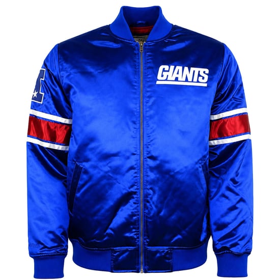 Mitchell & Ness NFL New York Giants Heavyweight Herren Blau Jacke - Image 1