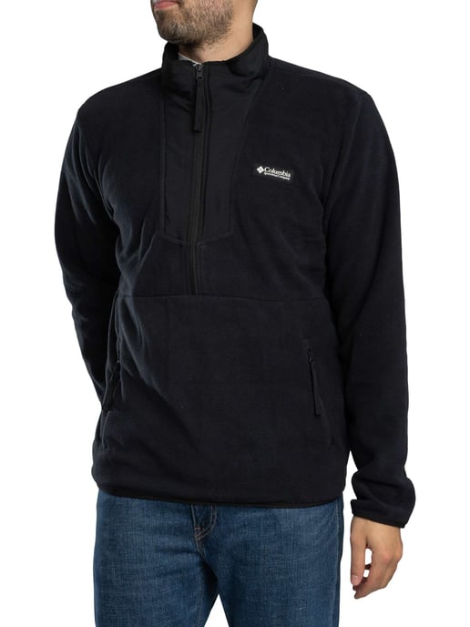 Columbia Sequoia Grove Fleecejacke Mit Halbem Reißverschluss, Schwarz - Image 2