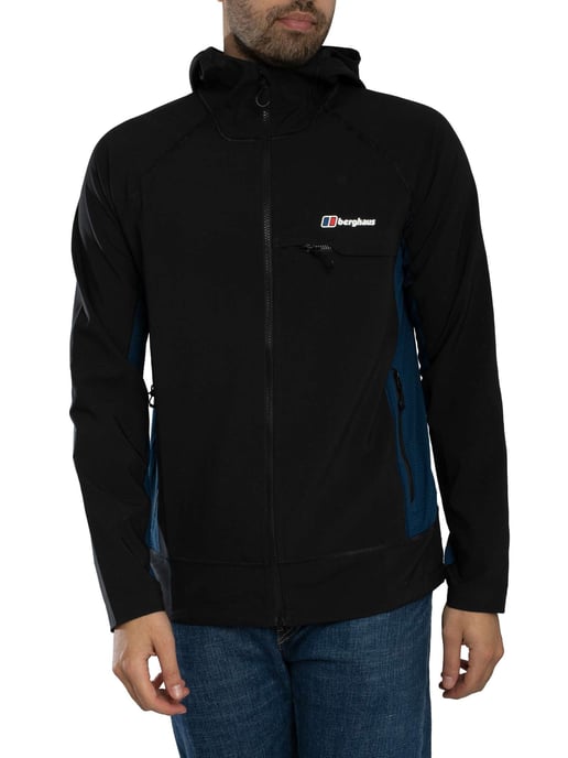 Berghaus Waverthree Kapuzenjacke, Schwarz - Image 1