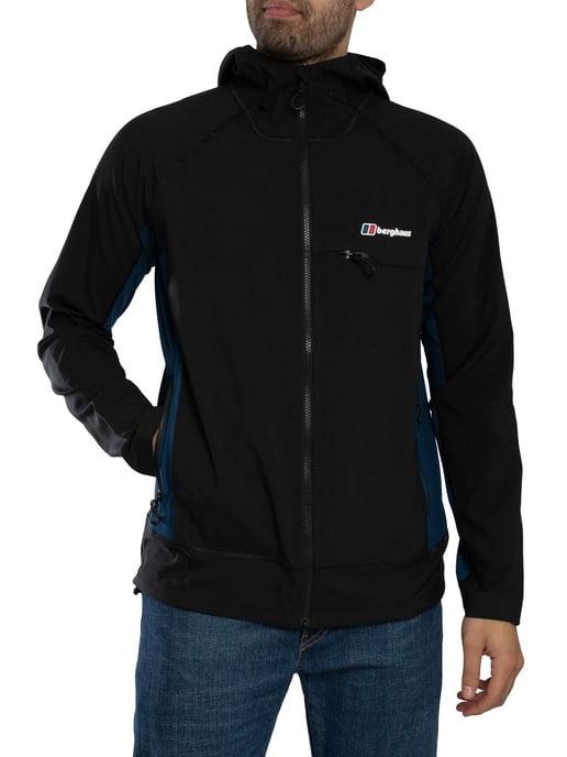 Berghaus Waverthree Kapuzenjacke, Schwarz - Image 2