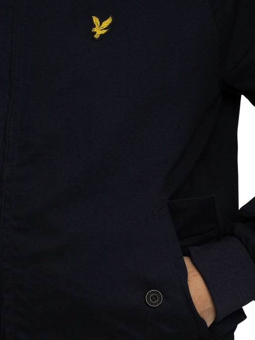 Lyle & Scott Harrington-Jacke Aus Baumwolle, Blau - Image 4