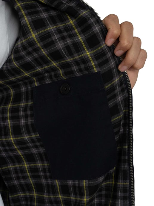 Lyle & Scott Harrington-Jacke Aus Baumwolle, Blau - Image 6