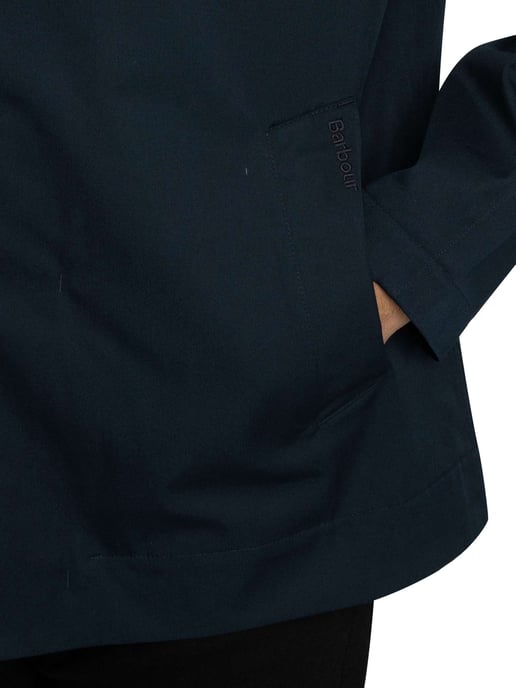 Barbour Kurze Wasserdichte Rokig-Jacke, Blau - Image 6