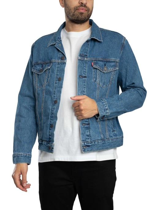 Levi's Die Truckerjacke, Blau - Image 1