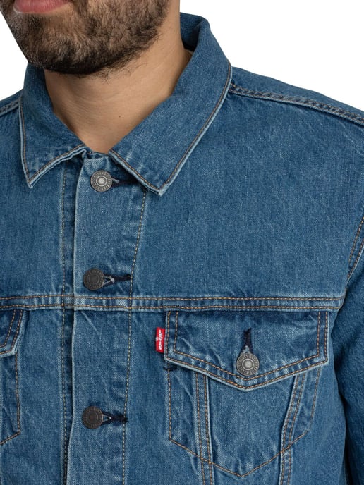 Levi's Die Truckerjacke, Blau - Image 6