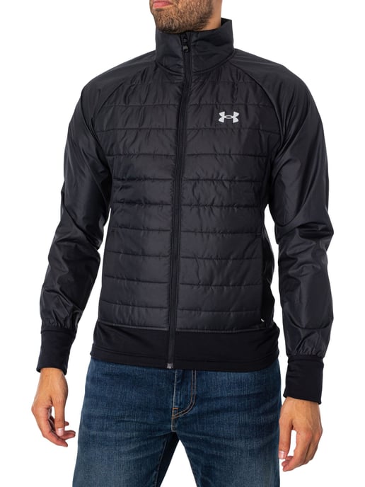 Under Armour Storm Insulated Run Hybrid-Jacke, Schwarz - Image 2