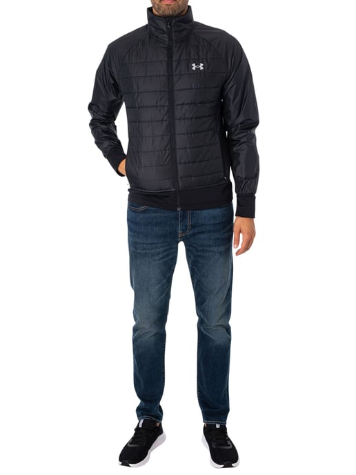 Under Armour Storm Insulated Run Hybrid-Jacke, Schwarz - Image 6