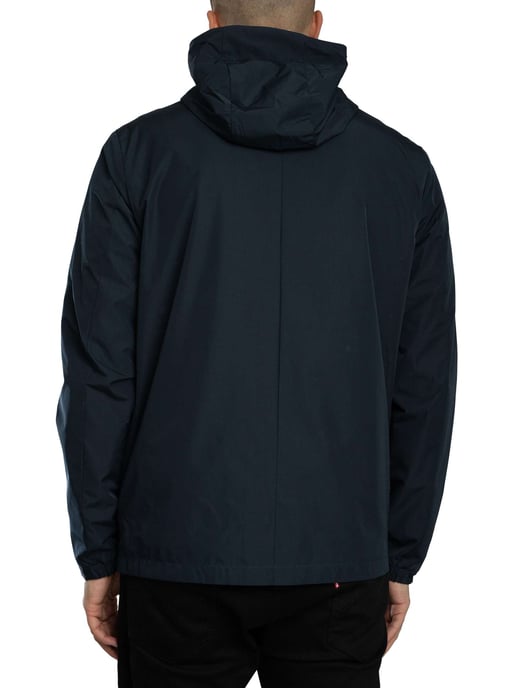 Lyle & Scott Leichte Jacke Mit Durchgehendem Reißverschluss Und Kapuze, Blau - Image 3