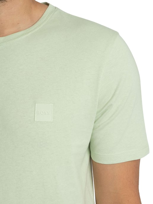 BOSS Tales Logo T-Shirt, Grün - Image 4