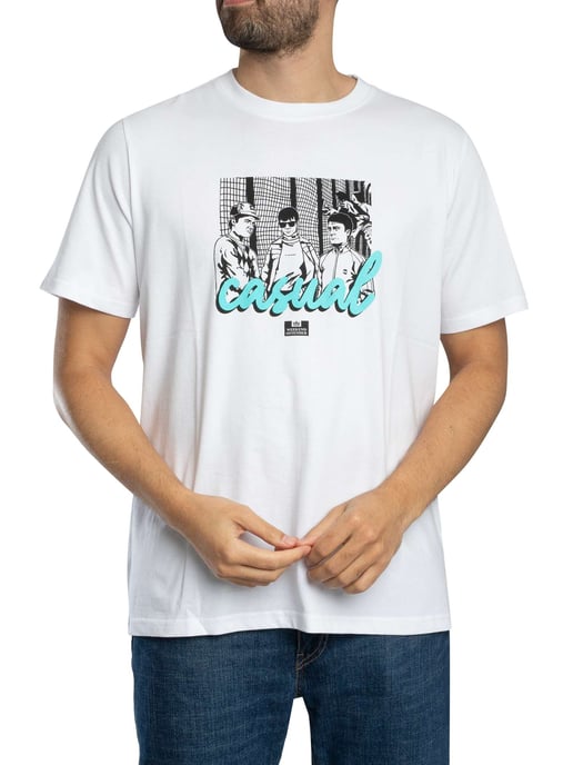 Weekend Offender Terrace Grafik-T-Shirt, Weiß - Image 2