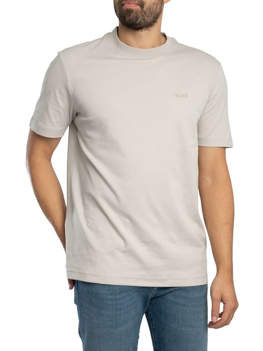 BOSS Te Interlock T-Shirt, Grau - Image 2