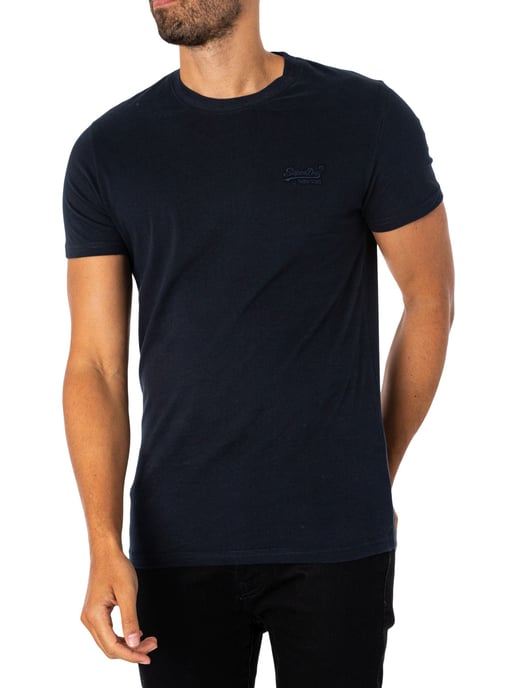 Superdry T-Shirt Mit Vintage-Logo-Stickerei, Blau - Image 2