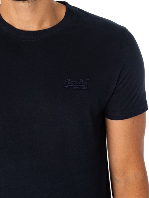 Superdry T-Shirt Mit Vintage-Logo-Stickerei, Blau - Image 4