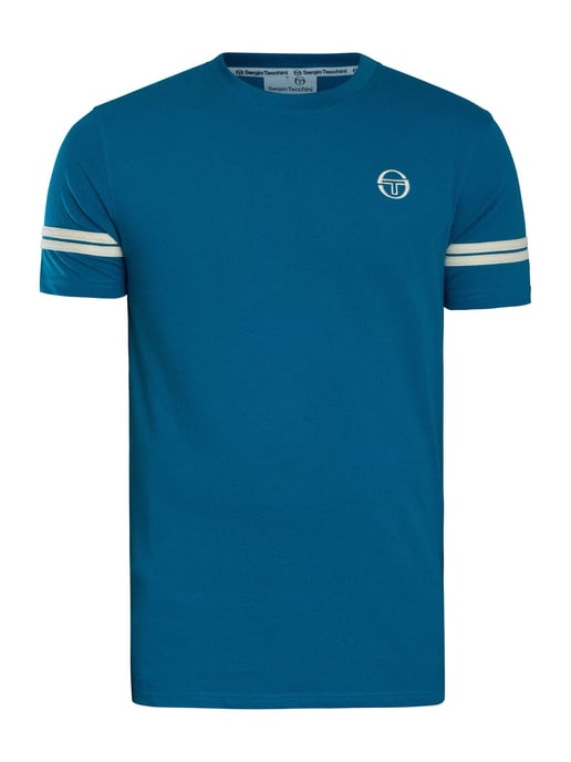 Sergio Tacchini Grello Crew T-Shirt, Blau - Image 5