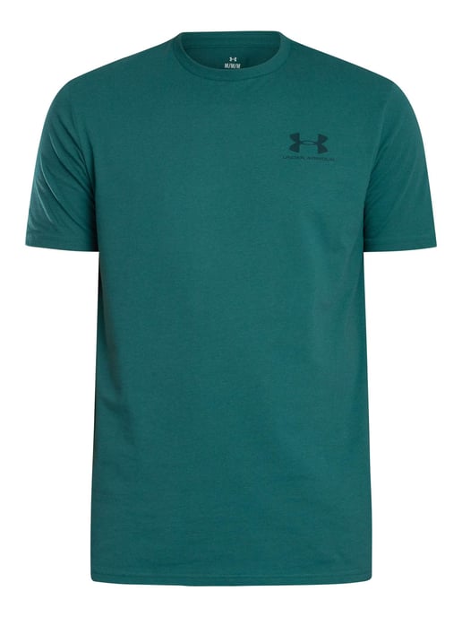 Under Armour Logo-T-Shirt Für Die Linke Brust, Grün - Image 6