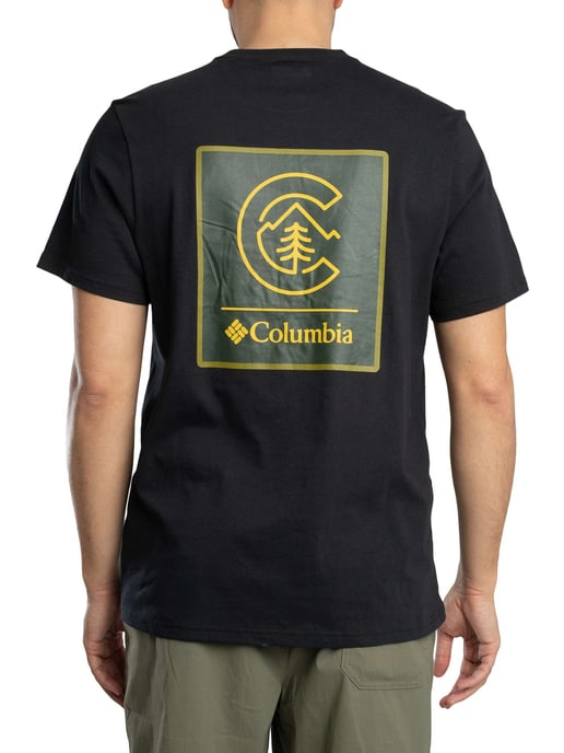Columbia T-Shirt Mit Logo Auf Der Rückseite, Schwarz - Image 3