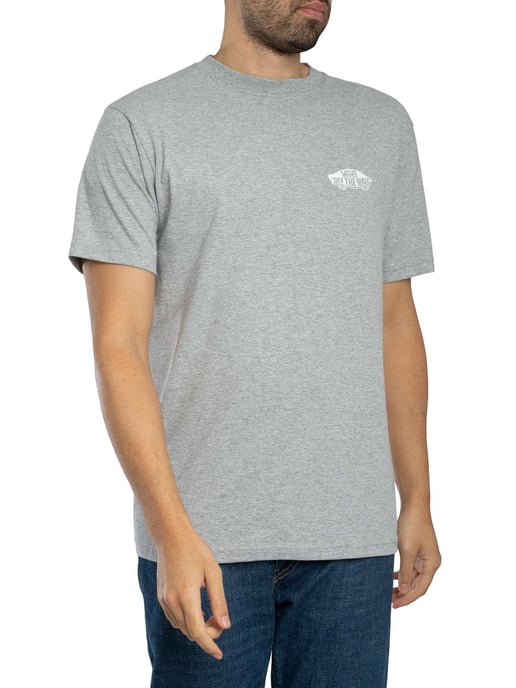 Vans Doppeltes Standard-T-Shirt Mit Rückenlogo, Grau - Image 2